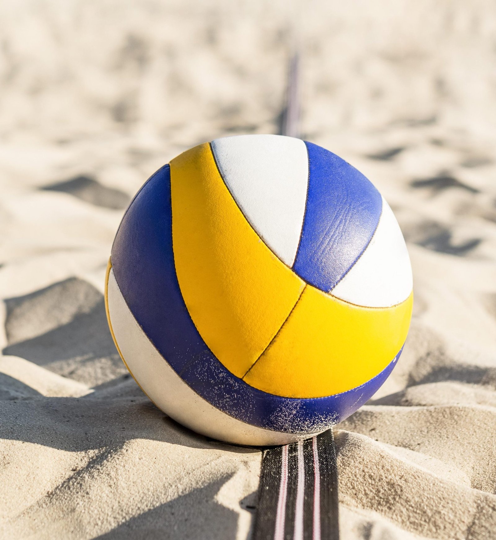 close-up-volleyball-beach-sand
